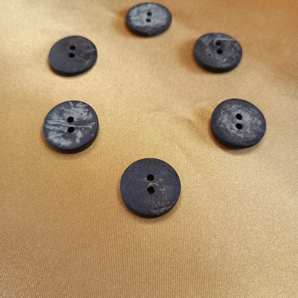 Bottone Cocco Piatto Due Fori Set140 03